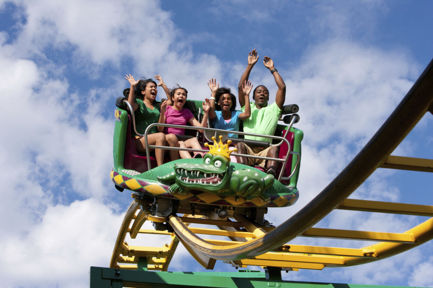 Rajin’ Cajun at Six Flags America in Maryland