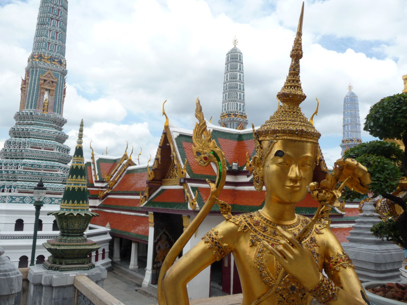 "The Royal Palace in Bangkok, Thailand."