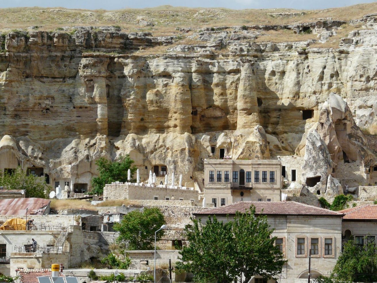 The unique landscape of Cappadocia, Turkey