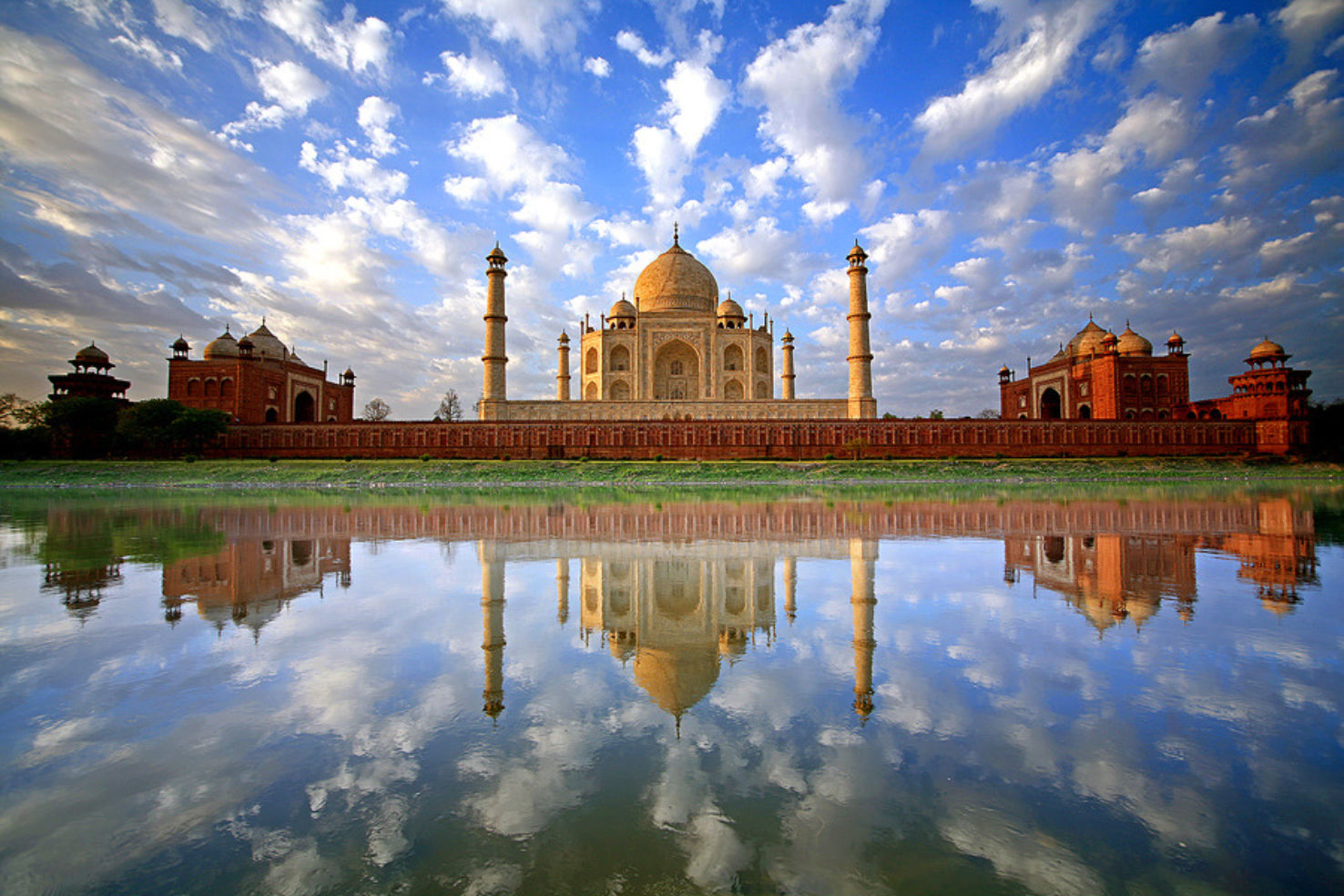 The Taj Mahal in India