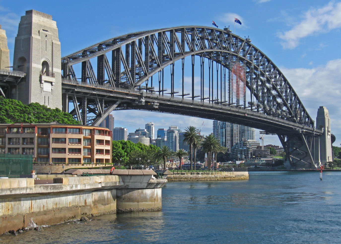 The Sydney Harbour Bridge in Sydney, Australia