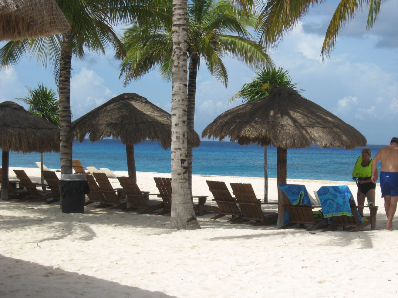 A beautiful beach in Cozumel, Mexico