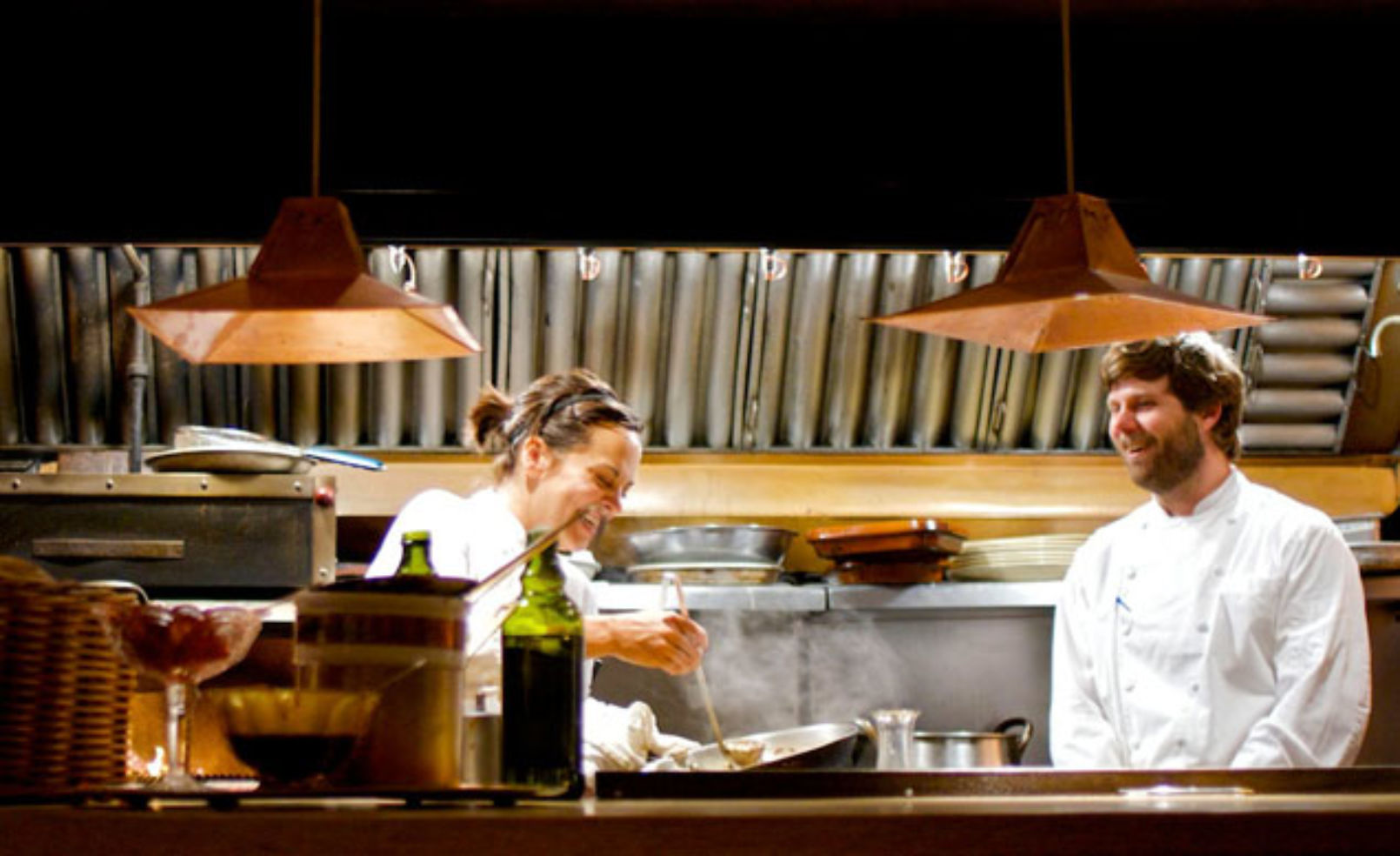 Chez Panisse Cafe kitchen