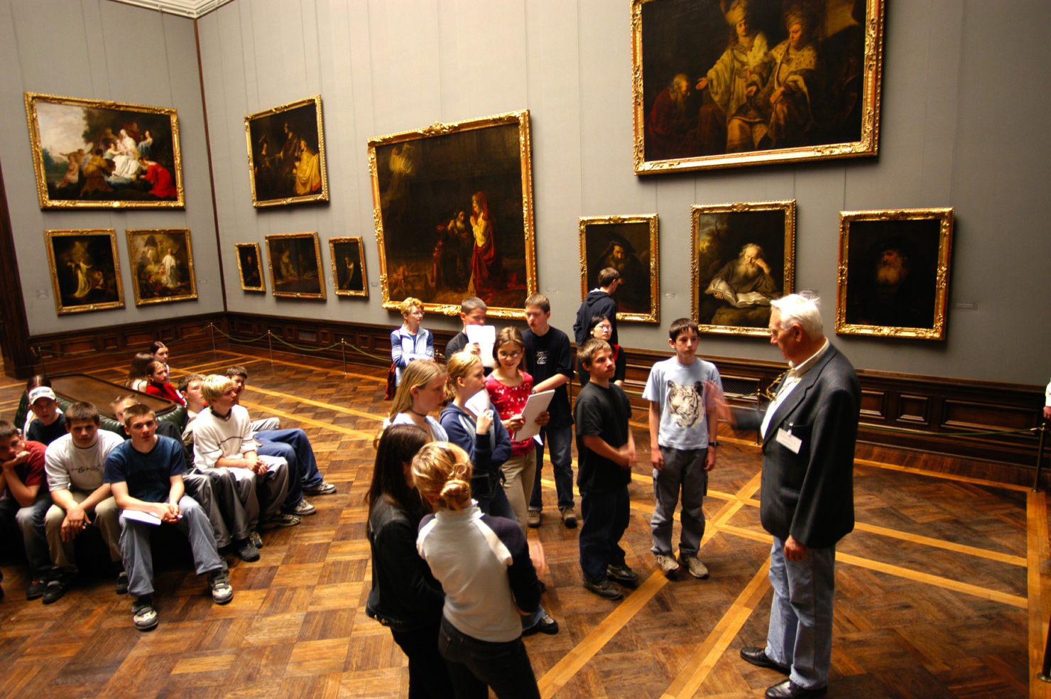 Dresden, Germany the Old Masters Picture Gallery at Dresden’s Zwinger Palace