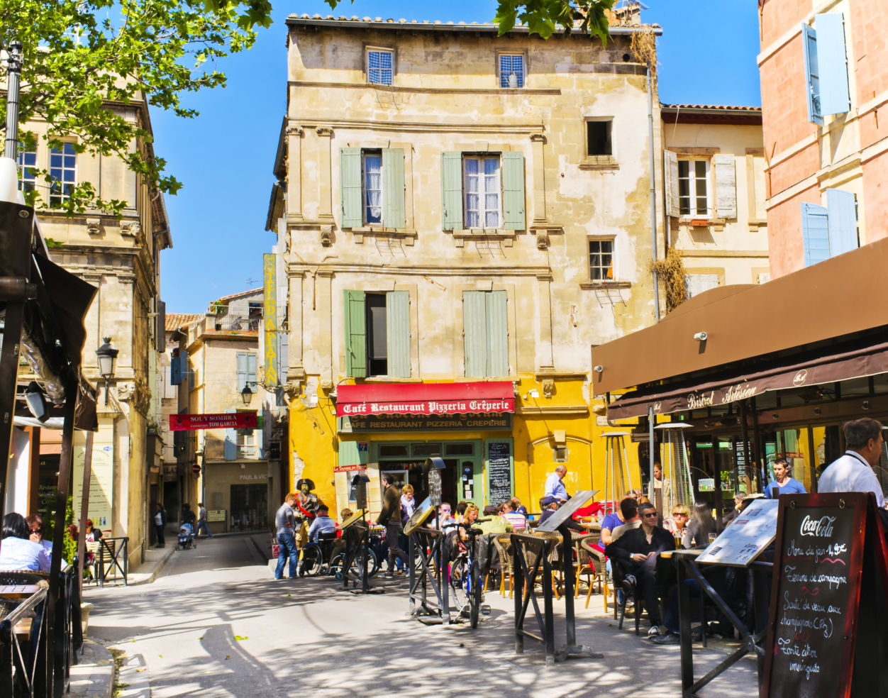 Cafe in Arles, France