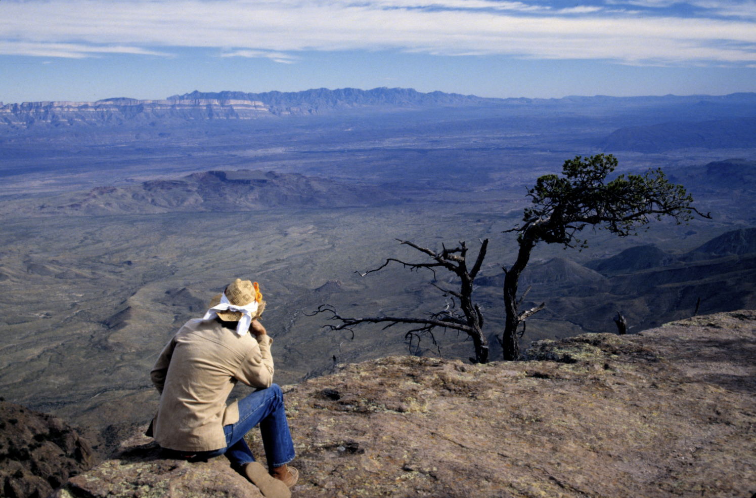 Road-Trip_Big-Bend_resting-hiker