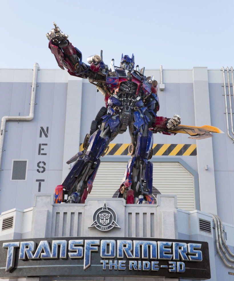 Transformers 3D (at Universal Studios Hollywood and Orlando)