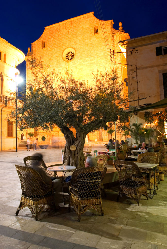 Town of Santanyi on Majorca, Spain