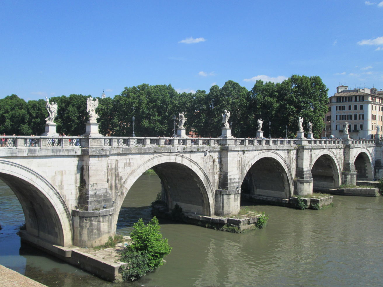 Ponte Sant'Angelo, Rome, Italy