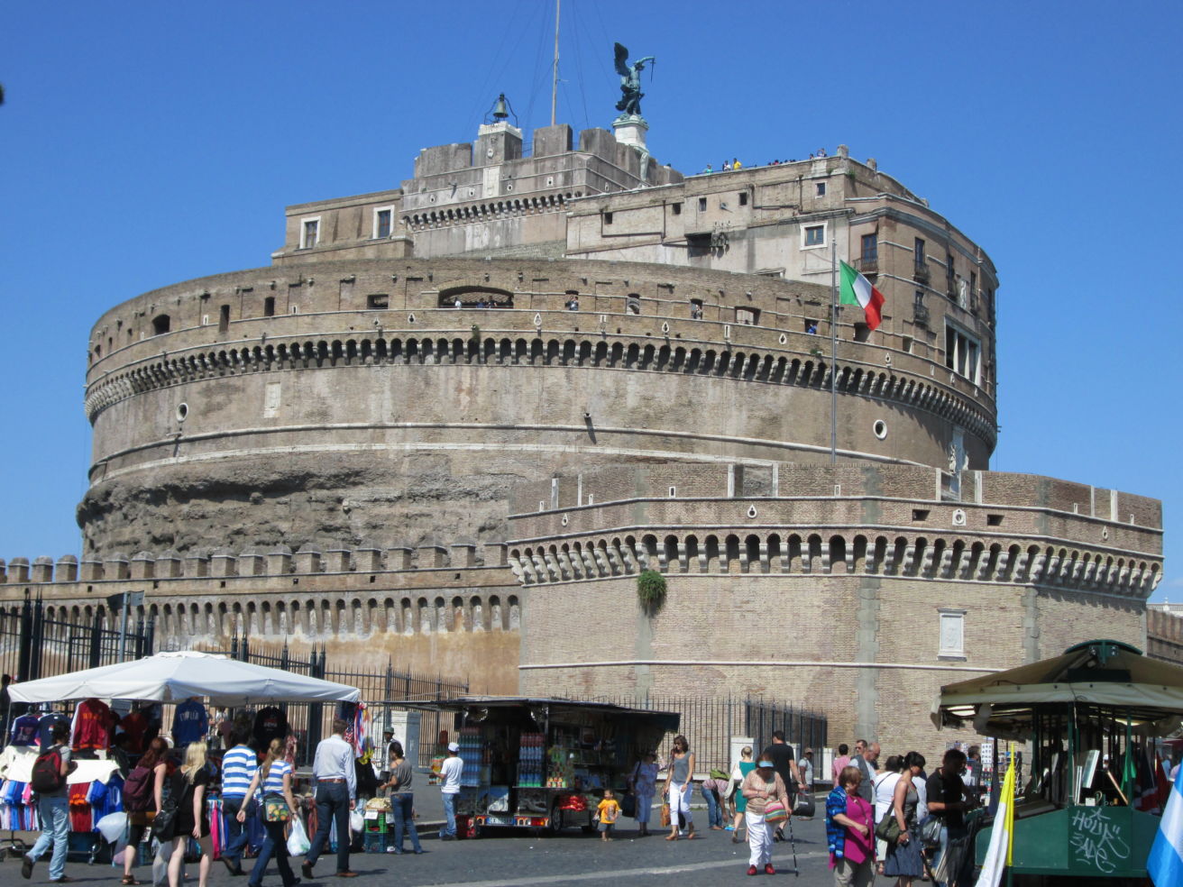 Castel Sant'Angelo in Rome, Italy