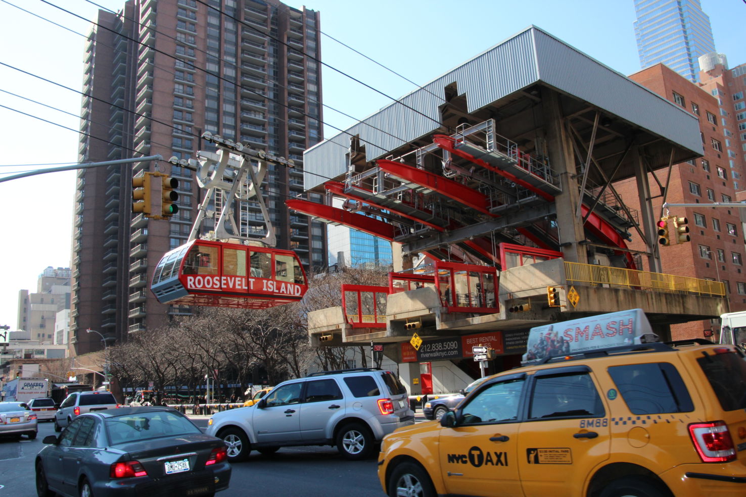 Roosevelt Island Tram in the City