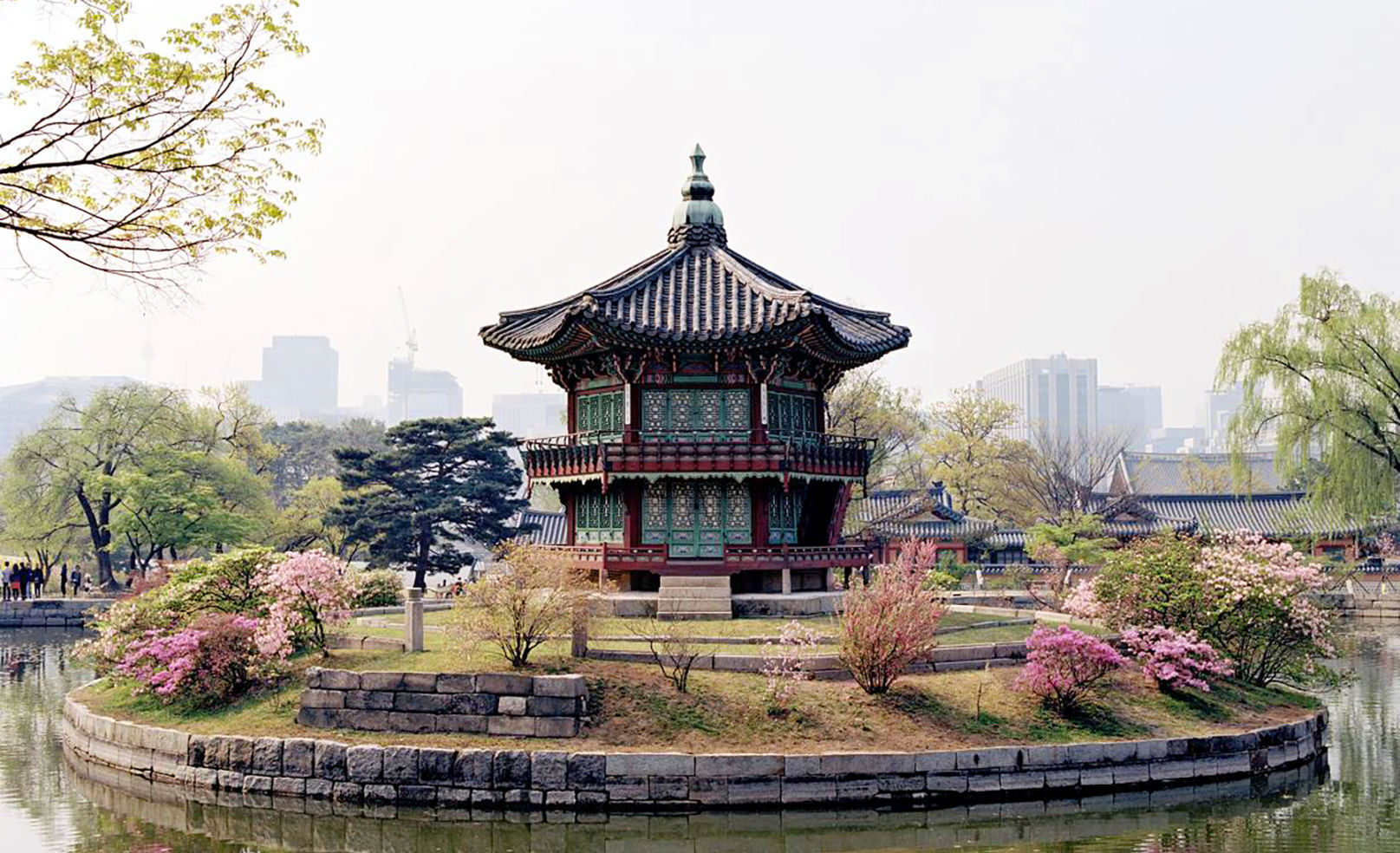 Hyangwonjeong Pavilion, Gyeongbokgung Palace, South Korea