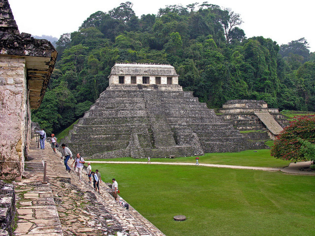 Mayan ruins of Palenque in Mexico