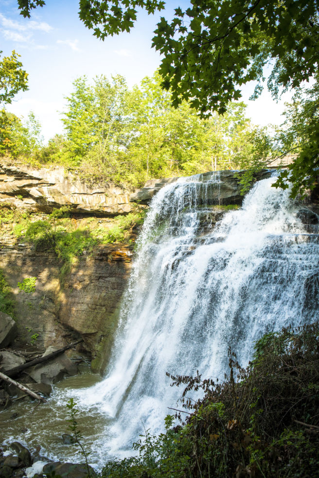 Brandywine Falls Cuyahoga Valley National Park Cleveland Ohio