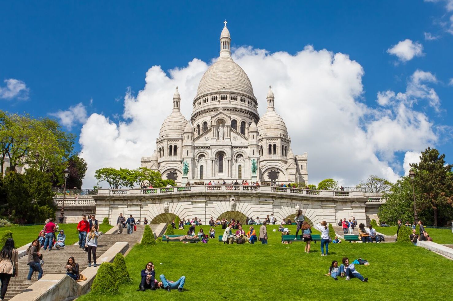 Sacre Coeur in Paris France