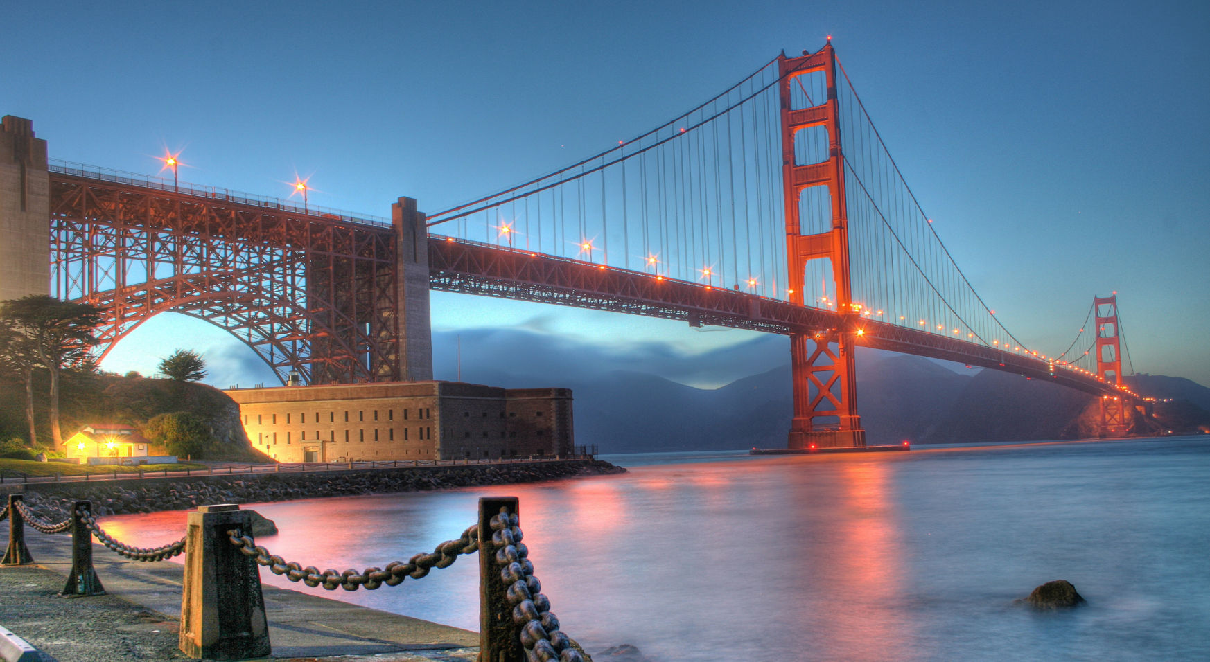 Golden Gate Bridge, San Francisco.