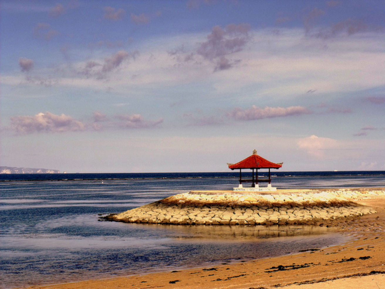 Sanur Beach in Bali, Indonesia