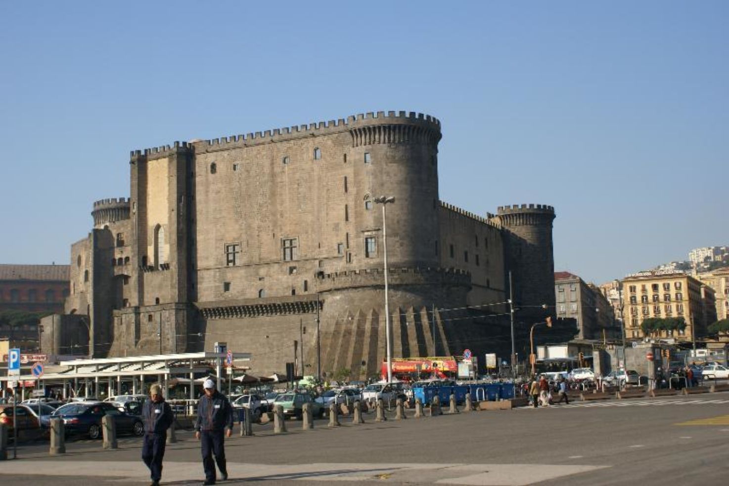 Scene from Naples, Italy