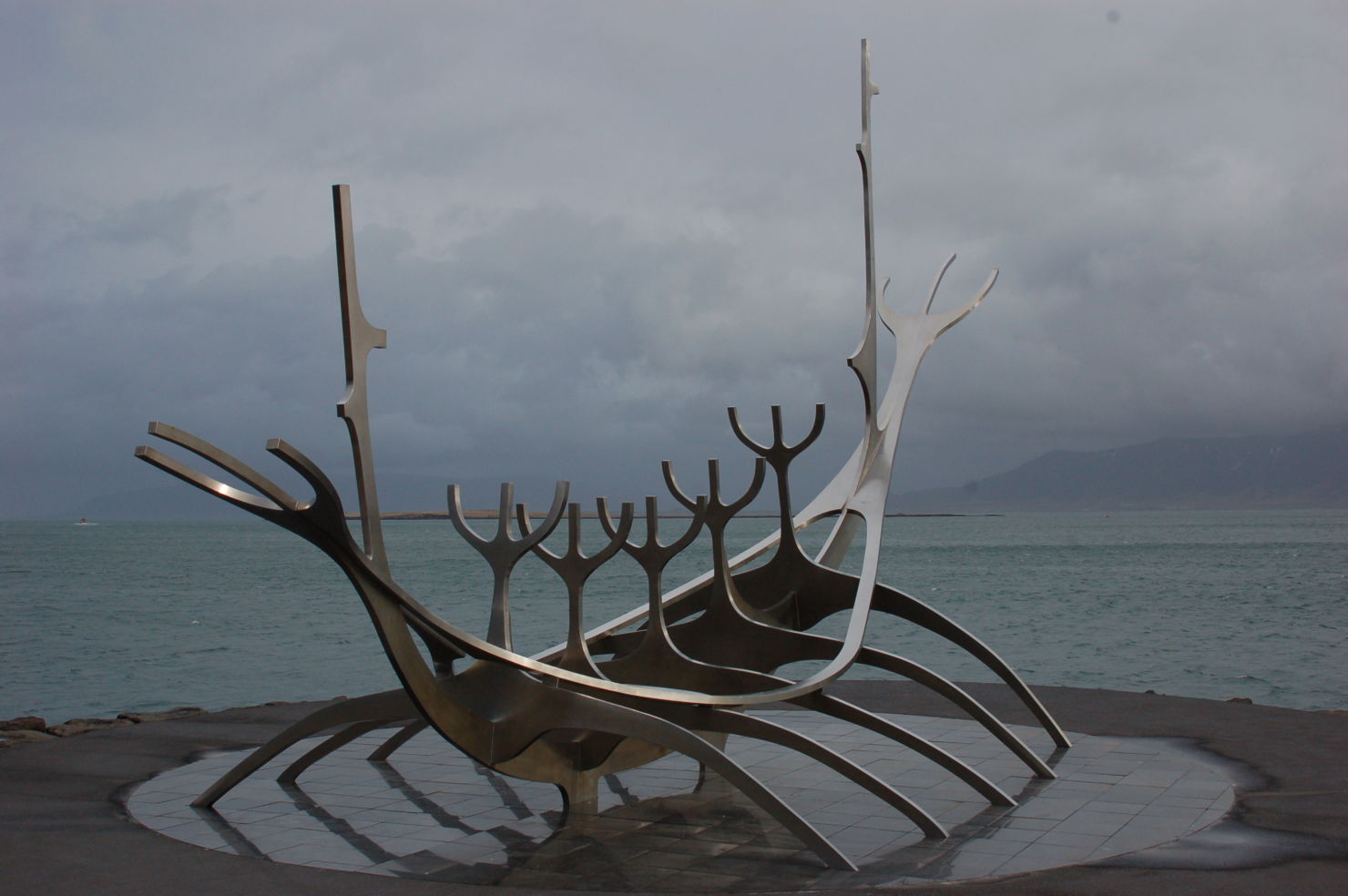 Sculpture in Reykjavik, Iceland