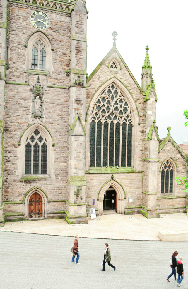 A view of Martin's Church in Birmingham.