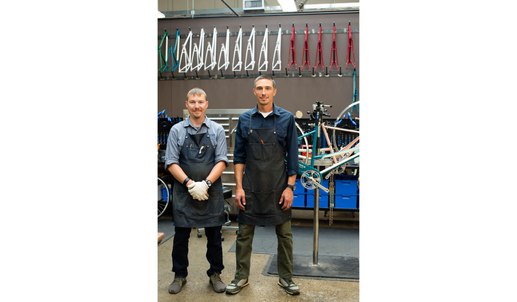 American manufacturing company Shinola recently opened a factory in Detroit. High-end bicycles are part of the company’s repertoire.