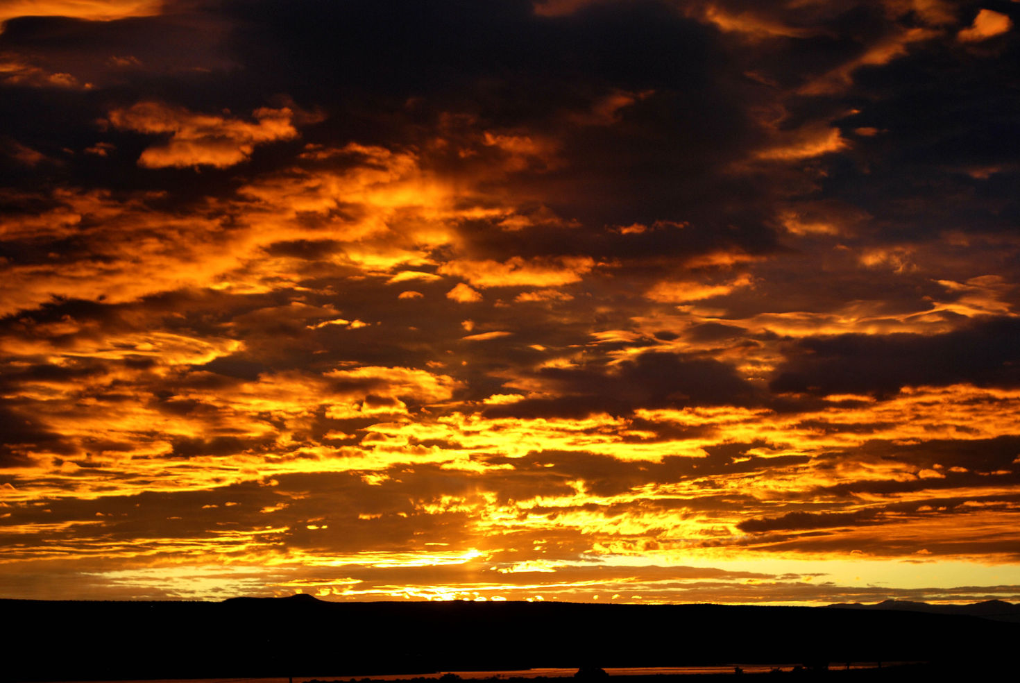 Abiquiu, New Mexico sunrise