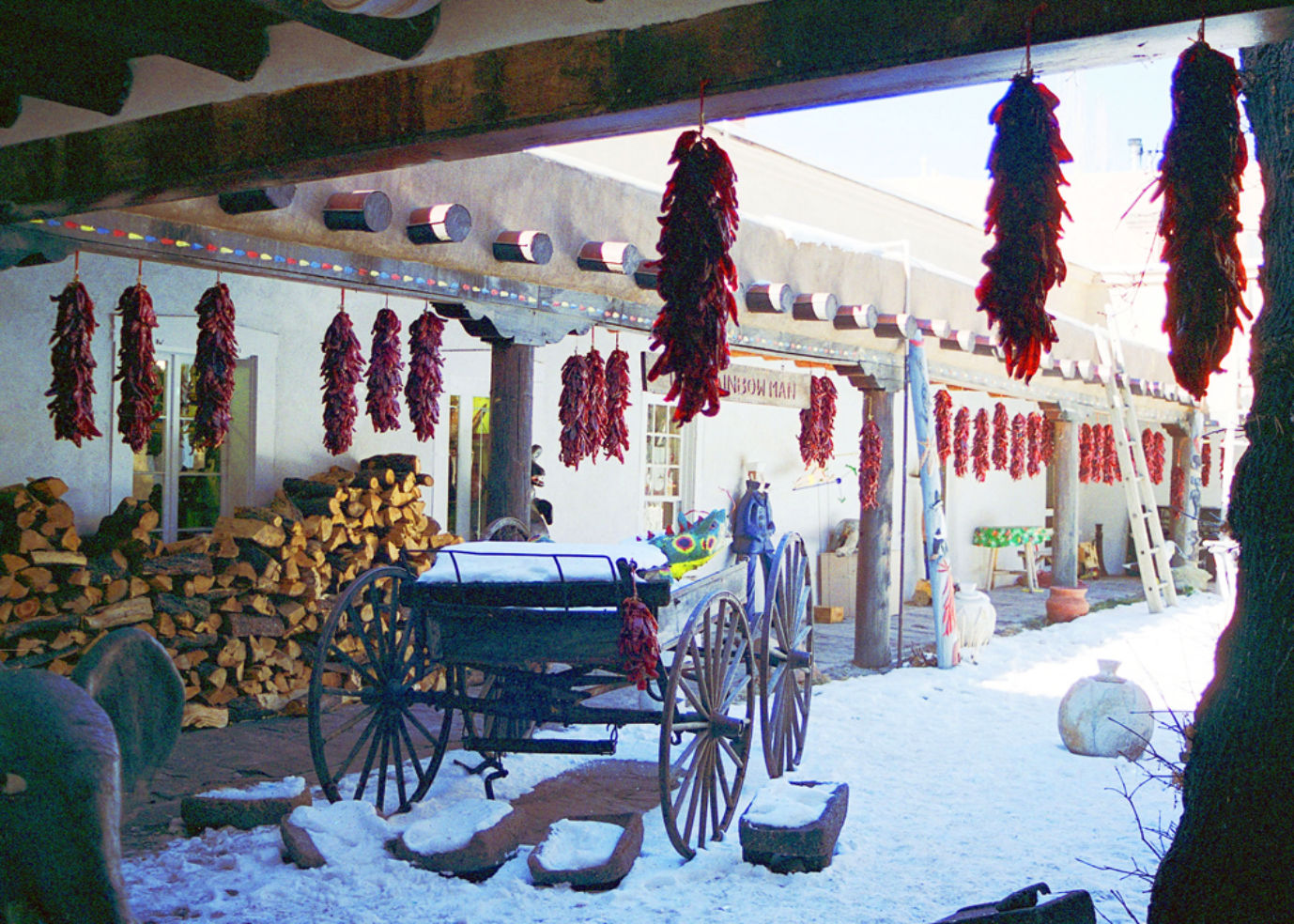Chili peppers, Santa Fe, New Mexico