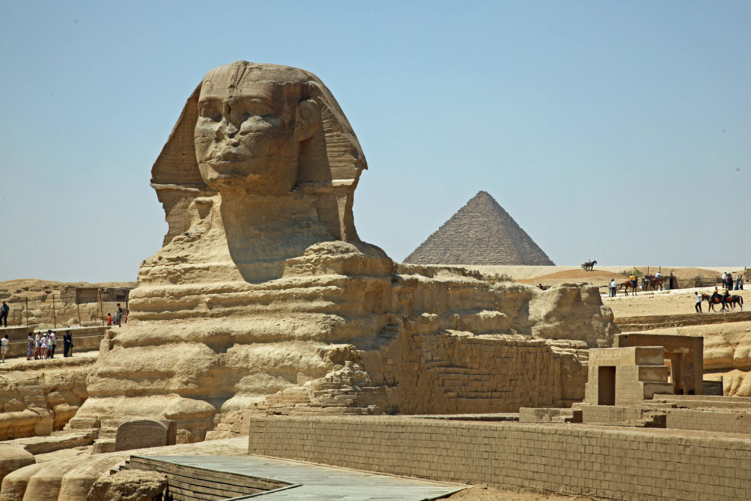 Sphinx at giza in Egypt