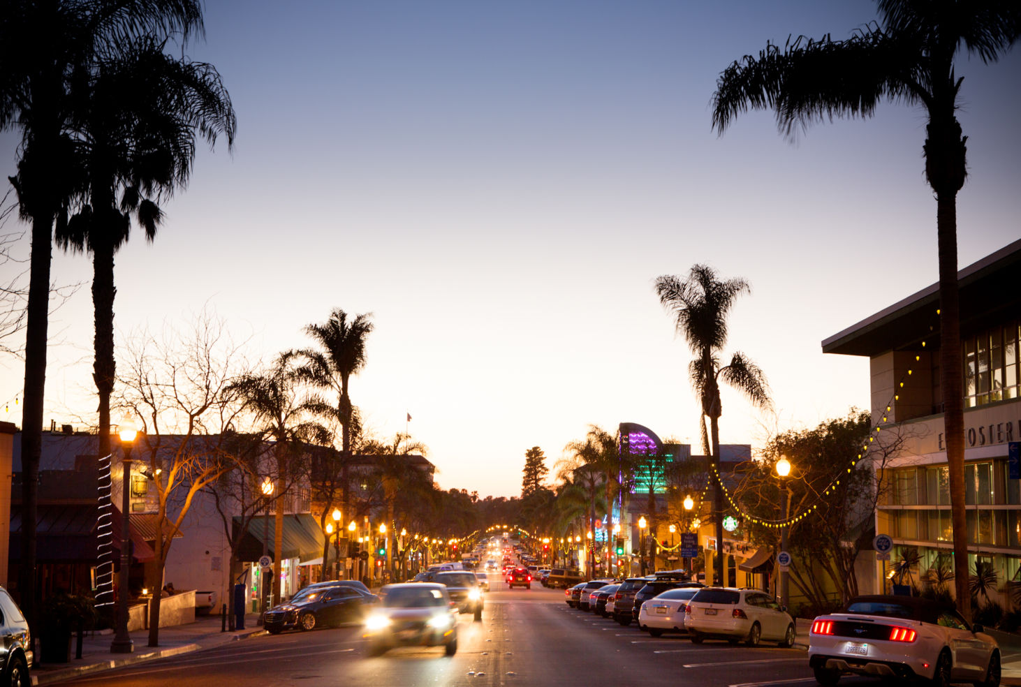 Ventura CA at night