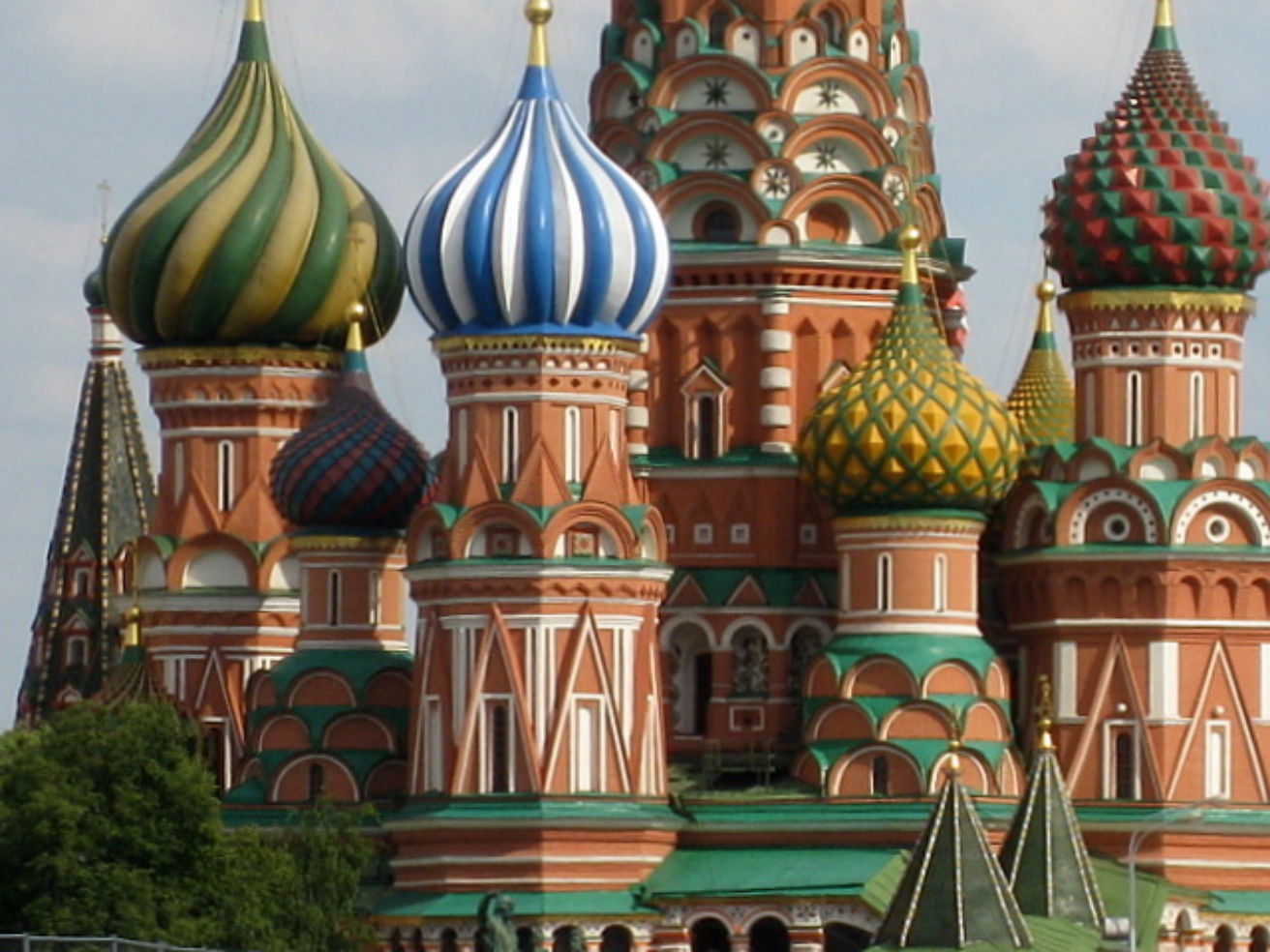 St. Basil Chapel in Moscow