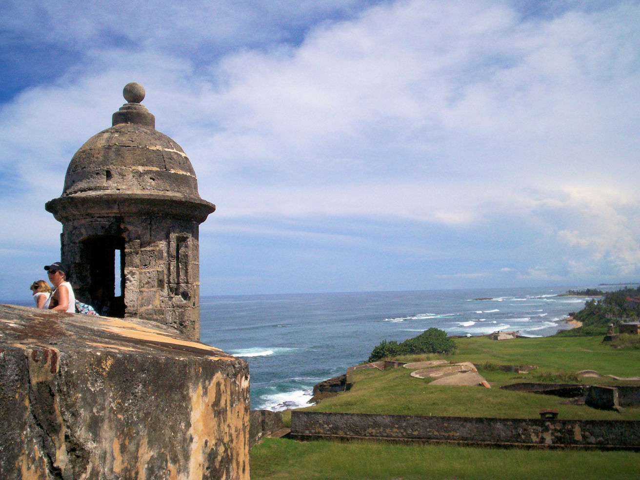 The Castillo de San Cristobal in San Juan, Puerto RIco