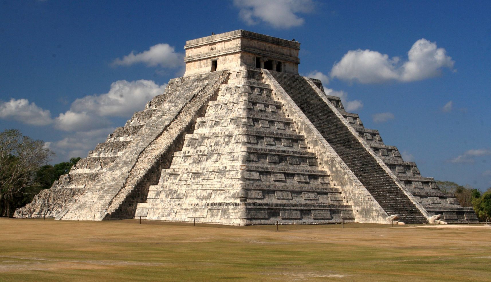 The Grand Pyramid at Chichen Itxa, Yucatan, Mexico