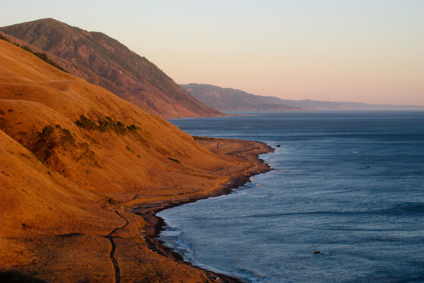 The Lost Coast in California