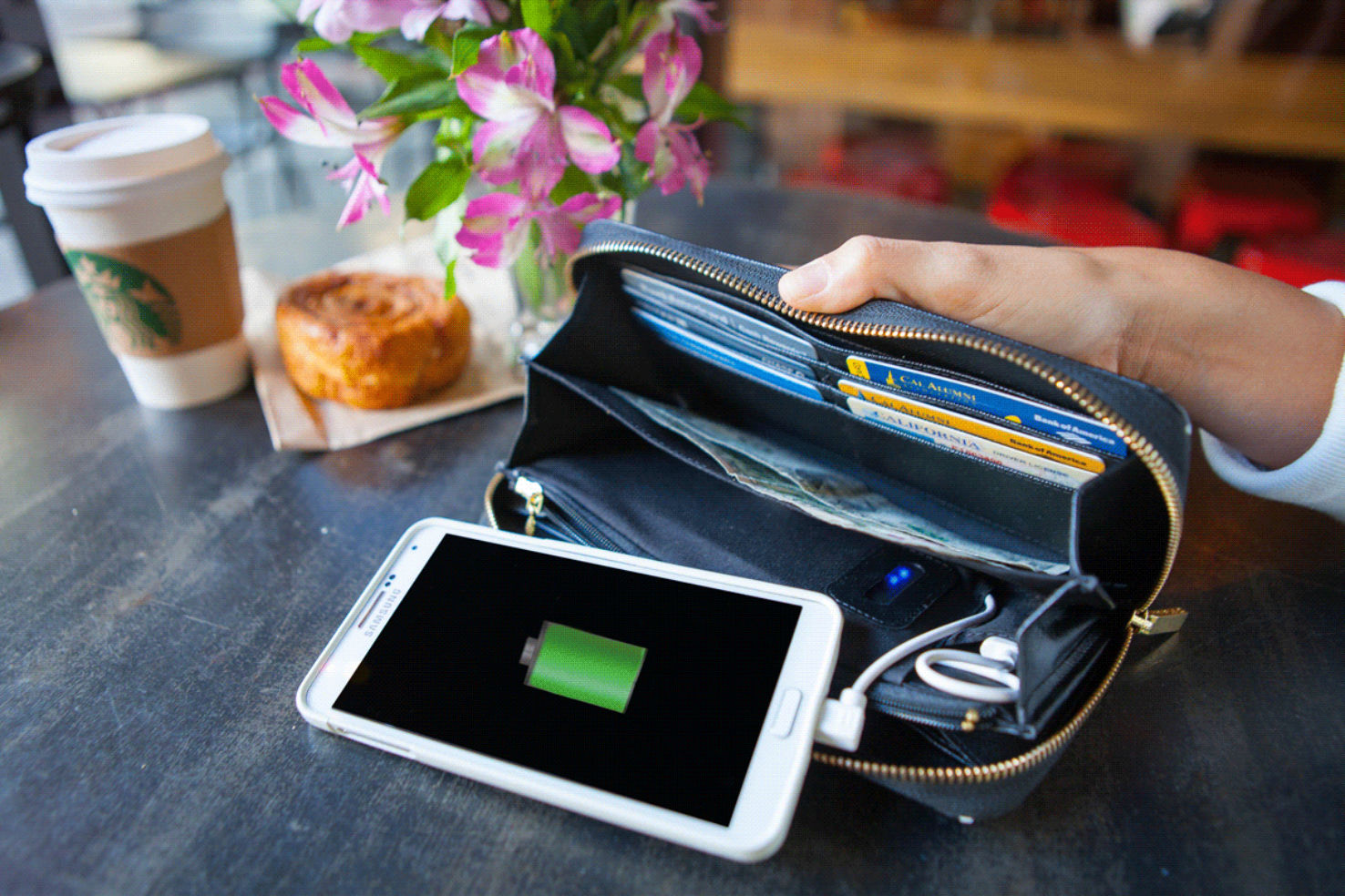 the power wallet phone charger