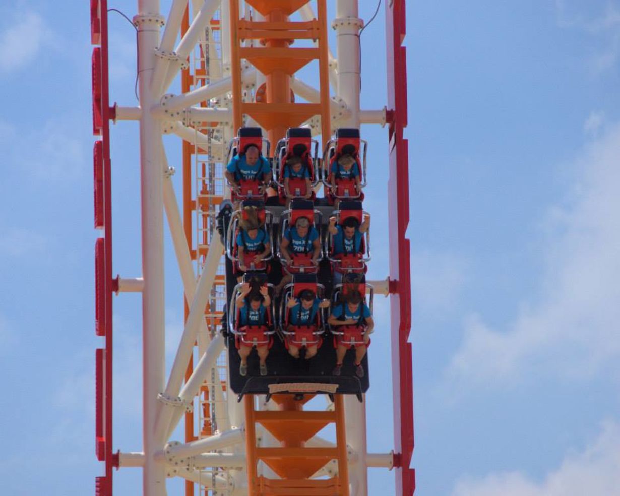 Thunderbolt at Luna Park in Coney Island, Brooklyn, New York