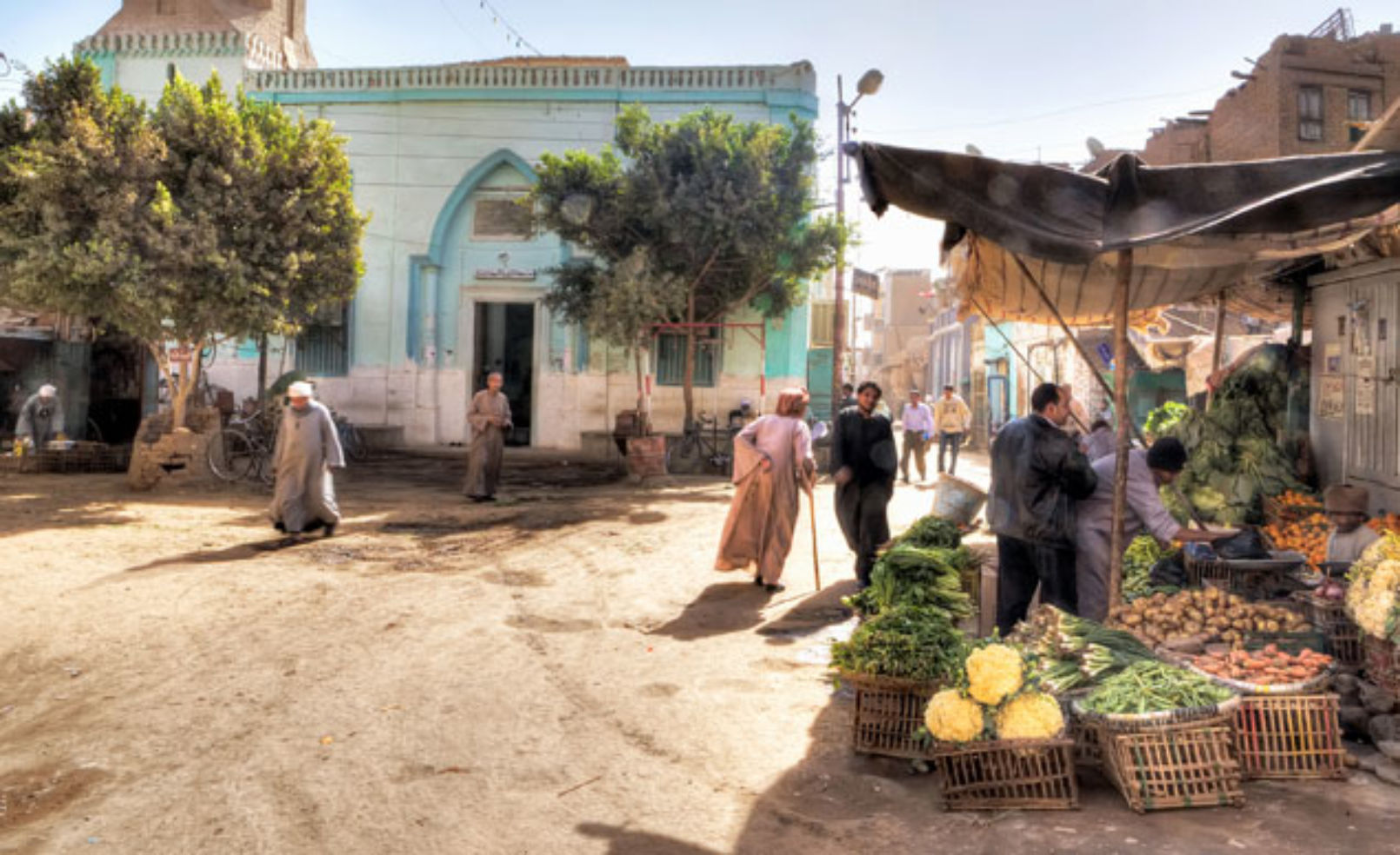 street market