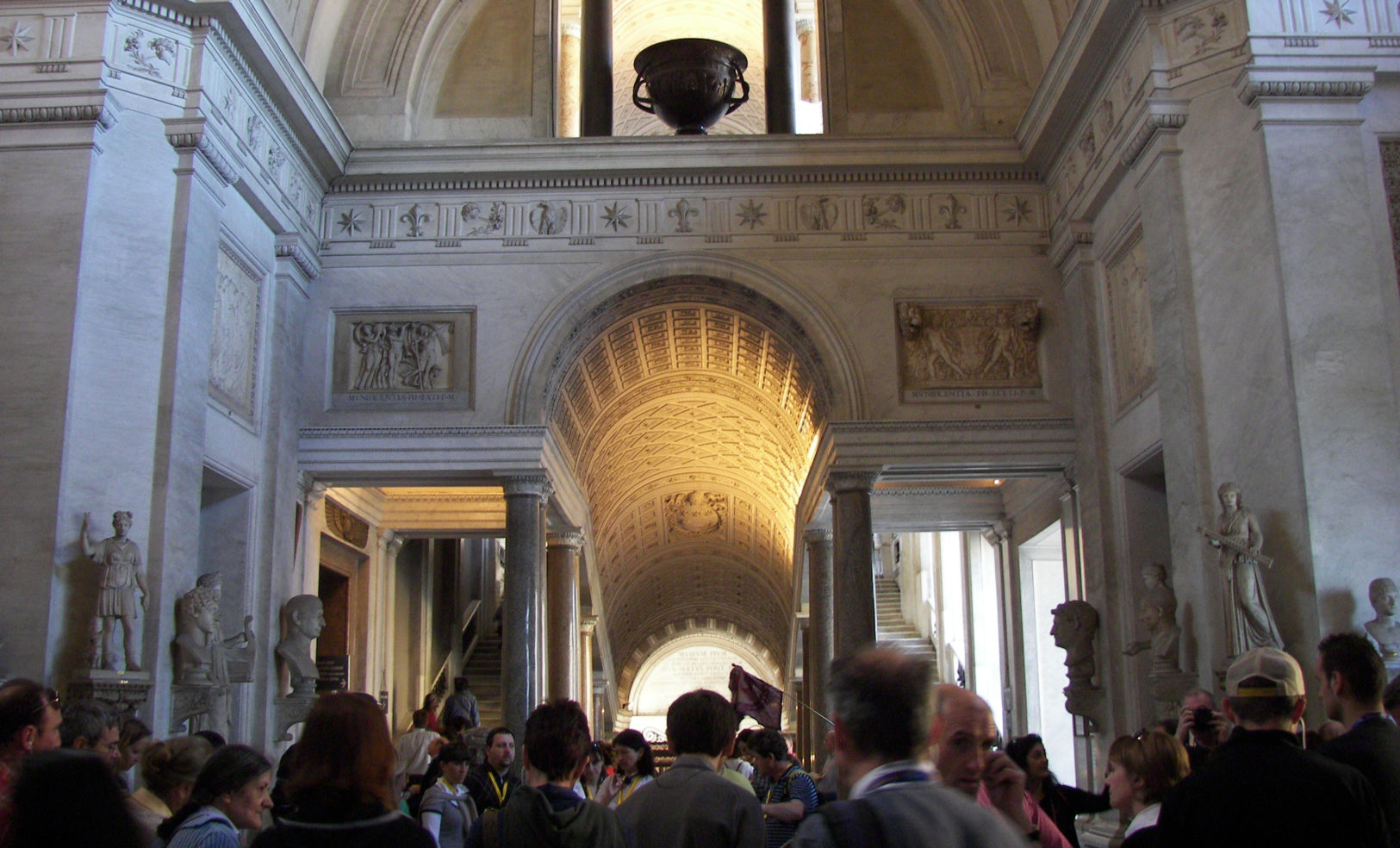 Archway in the Vatican Museums