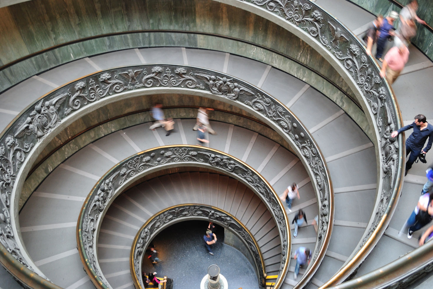 Staircases of the Vatican Museums