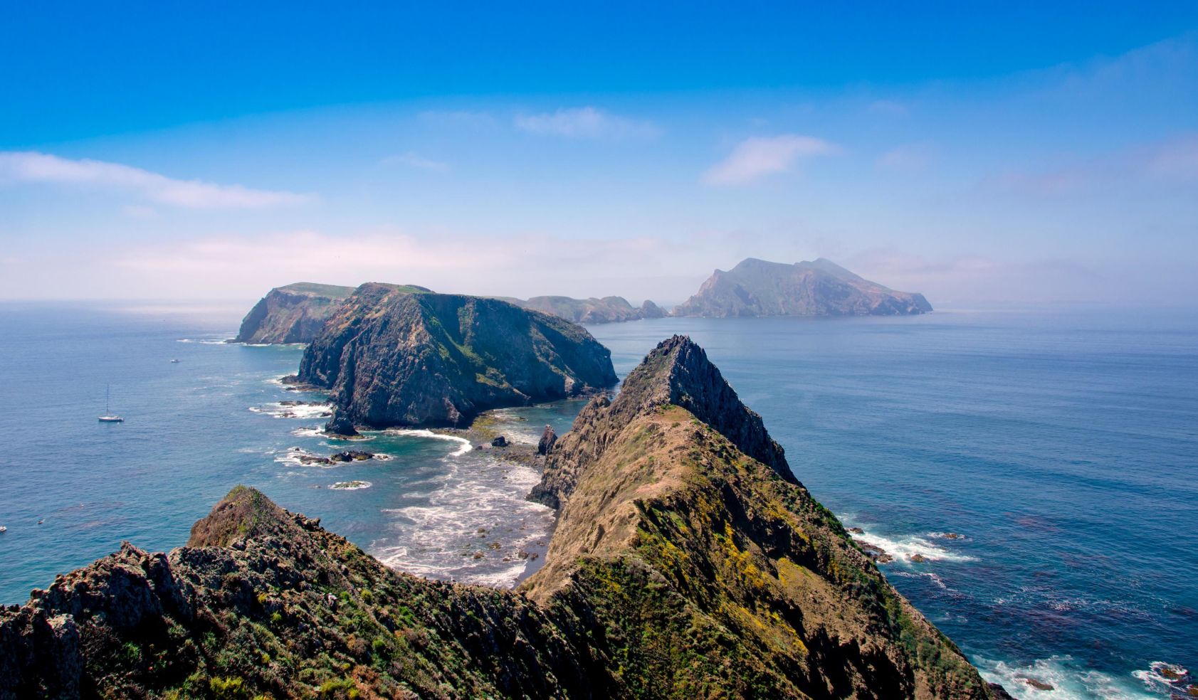 Channel Islands off the California coast