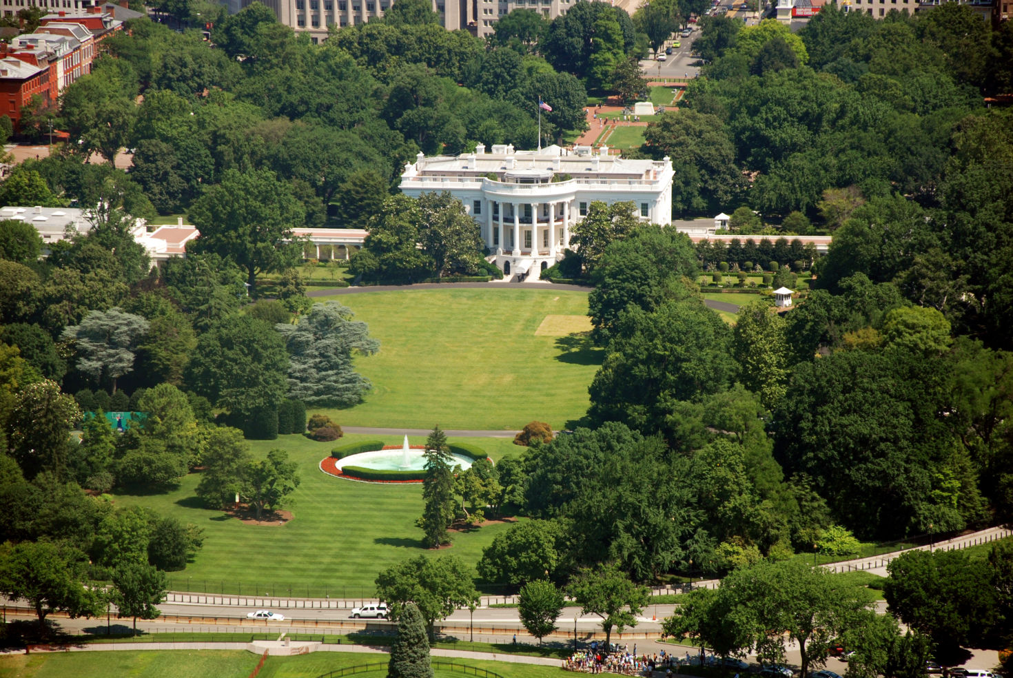 The White House in Washington DC