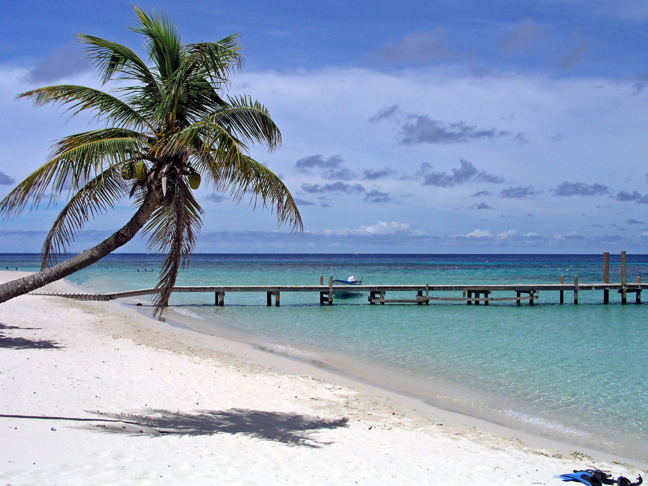 West Bay in Roatan, Honduras