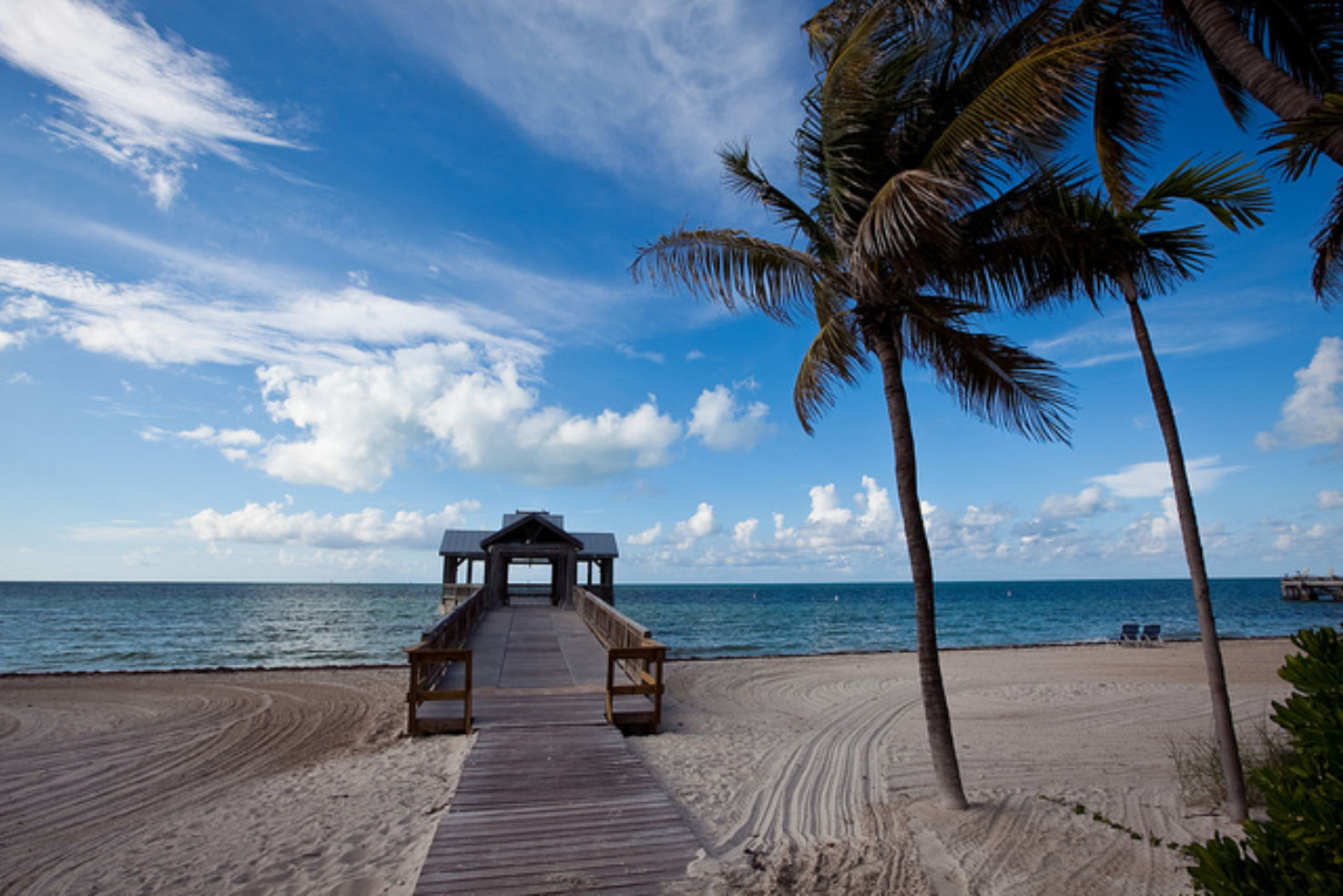 A pier in Key West, Florida
