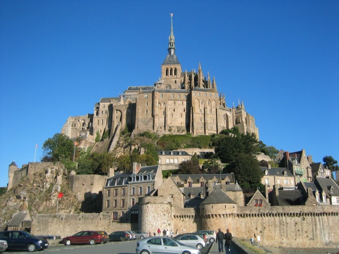 Mont St. Michel in France