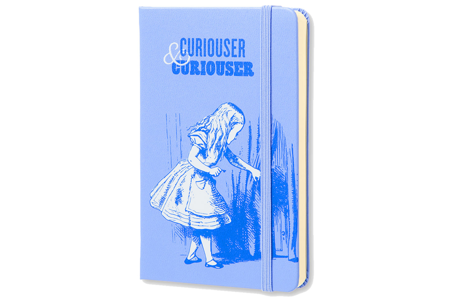 woman's gear Alice in Wonderland notebook