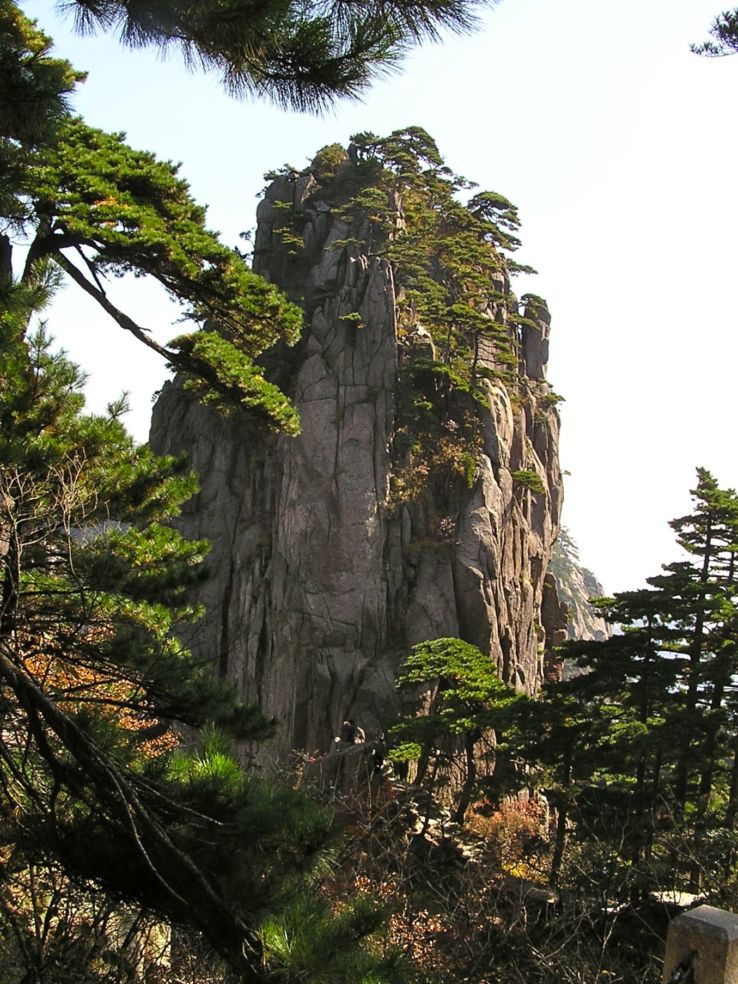 Yellow Mountains in China