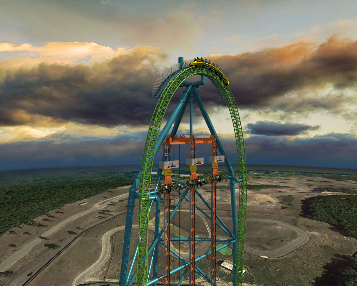 Zumanjaro: Drop of Doom at Six Flags Great Adventure
