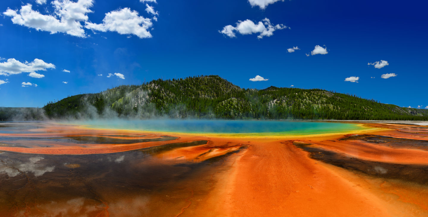Grand Prismatic Spring, Yellowstone National Park, Wyoming