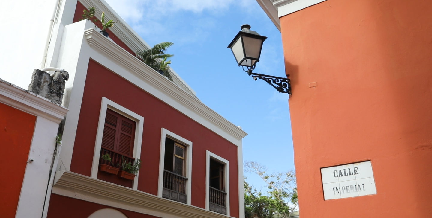Hero Colorful Buildings Puerto Rico Video