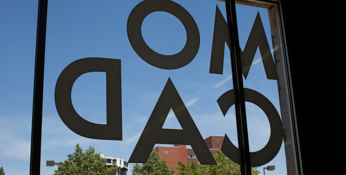 MOCAD. A sunny outlook at the Museum of Contemporary Art Detroit.
