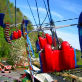 Amusement park, Dollywood, Pidgeon Forge, Tennessee
